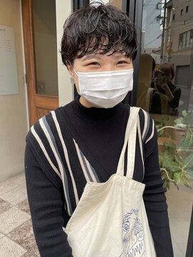 ヘアー アイス ルーチェ(HAIR ICI LUCE) ショートパーマ/林