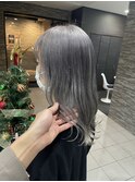☆透明感のあるシルバーカラー☆