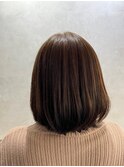 この長さのボブなら手入れ要らず/カット/ショート/ボブ