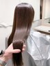 カット＋コスメ縮毛矯正＋ケラスターゼ4stepプレミアムトリートメント