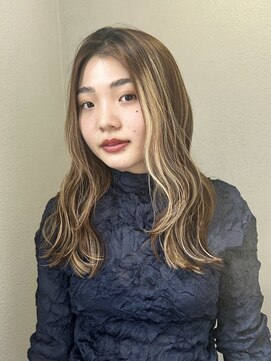 カゼ ダイカンヤマ Kaze DAIKANYAMA ゆるパーマハイライト/ハイライトパーマ