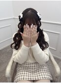 【ヘアメ】ヒツジヘアとクラゲヘアのミックス♪新井
