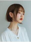 【endive西京極】ワイドバング個性派ボブ