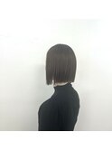 切りっぱなしボブ