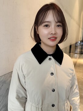 アクシス 栄店(`AXIS) 馬渕　ナチュラルで上品なコンパクトボブ