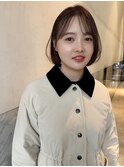 馬渕 ナチュラルで上品なコンパクトボブ