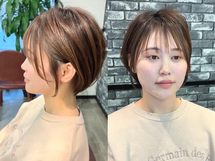 シフトヘアの写真