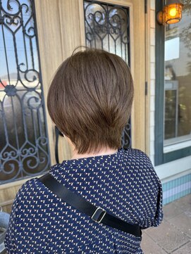 チョコレート(chocolate) 髪質改善大人可愛い20代30代40代50代ショートボブ