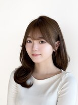 韓国スタイル/チュラルくびれへア_くびれ巻き_レイヤーカット