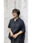 ショート × パーマ