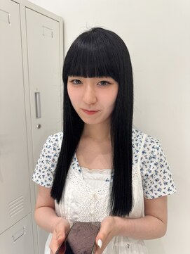 ジーナ 福岡天神(Zina) ワイドバングストレート(Zina福岡天神)