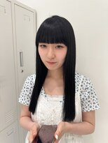 ジーナ 福岡天神(Zina) ワイドバングストレート(Zina福岡天神)