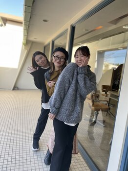 ピーブランズヘアー 大野城コモレビ(P-brandshair onojo Komorebi)の写真/『お客様の笑顔を大切にしたい』という想いのもと、丁寧なカウンセリングで一人ひとりの魅力を引き出します