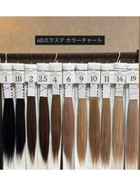 ファミーユ 松山店(famille deux)&nbsp;6Dエクステ カラーチャート