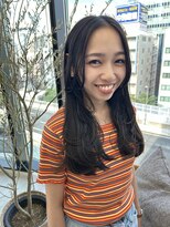 ビューナゴヤ 名駅(VIEW NAGOYA)&nbsp;レイヤーカット/ロングレイヤー/顔まわりカット/前髪カット