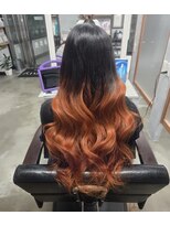 ミニィバイミラーズ(Miniy by Miroirs)&nbsp;夏☆元気いっぱいオレンジ♪グラデーションカラー