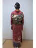着付け((留袖・訪問着など)+ヘアセット(アップスタイル)¥15400→¥14300