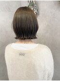 くびれ切りっぱなしボブ