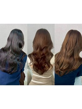 【全国で導入数が決まっているバイカルテ取り扱い】髪内部からの集中補修で見た目も手触りも修復！