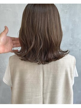 [kichi.] 透明感カラー×くすみベージュ