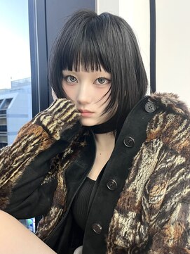 ヴェイン 渋谷(vain) 甘くなりすぎない顔まわりレイヤー