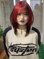 クペウヘイヴン(cope'u HAVEN)&nbsp;原宿/ウルフカット レイヤー デザインカラー ルーツカラー   