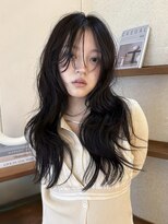 マッシュ 北堀江(MASHU)&nbsp;ダークグレージュ　ウルフレイヤー　ハッシュカット　堀江