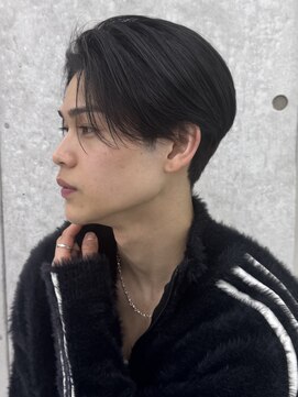 グローアイヴィ 大宮(GLROW IVY) ☆曲がる縮毛フェザーショート毛流れパーマブリーチなしダブル