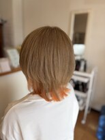 ヘアーコンセプト(HAIR CONCEPT)&nbsp;クラゲカット×インナーオレンジ