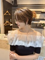 ノエ(Noe) 30代40代50代絶壁解消ひし形小顔前下がりショートボブ