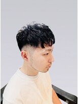 ウエストサイドカットクラブ(West Side Cut Club)&nbsp;ショートハイフェードパーマ