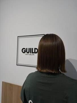 ギルド 東久留米店(GUILD) 切りっぱなしボブで叶える美髪スタイル