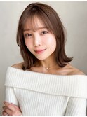 エアリーカール美髪前髪ワンカール小顔カット艶感くびれヘア