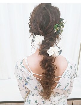 メルク(merc.) 編み下ろしアレンジ【merc.松下】アディクシーカラー