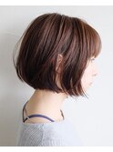 ベージュカラー#ブリーチなし#マッシュ#ダメージレスカラー#豊橋