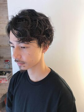 テラバイアフロートシーグラスコテージ (terra by afloat SEAGLASS COTTAGE) メンズヘア パーマ トランクス 二子玉川 上野毛