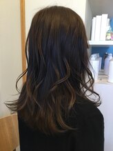 ミューク ヘア デザイン(mjuk hair design) 透明感のあるアッシュグレイ系カラースタイル★