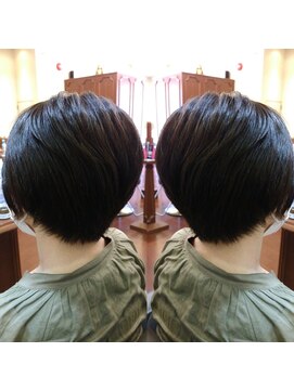 レプリュス Leplus ノンジアミンカラー!!!ミセスショート♪