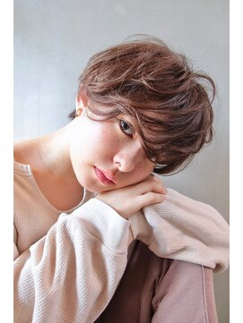 アコット(Acotto.) ブルーアッシュ 外国人風 マッシュショート