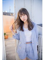 リアン(Lien)&nbsp;Leia ノームコアセミロング×ハニーグレージュ