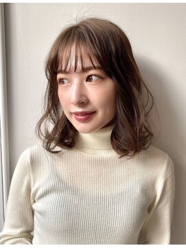 ハニーシブヤ(HONEY shibuya) 20代30代大人かわいい簡単ラフウェーブ（徳永　りえこ）