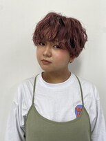 ヘアーアトリエ ネヴェア(hair atelier NEVAEH) cassis pink