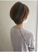 前下がりショートスタイル