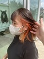 ディプティック ヘアー チェンジ ミュージアム(diptych Hair Change Museum)&nbsp;インナーブリーチでオレンジを注入しました！