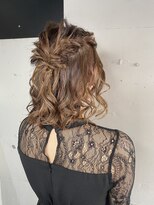 リット 立川(rit.)&nbsp;ハーフアップｘお呼ばれスタイル☆