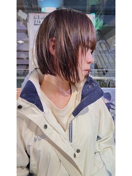 チックタック トアウエスト(TICK-TOCK Torwest) 顎ラインボブ×透明感ブラウン 20代/30代/