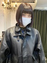 ナツ(Natu.)&nbsp;ミニボブ×カシスカラー / 中森しゅう