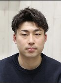 ツイストスパイラルツーブロアップバング
