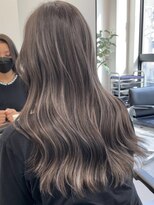 ジルブラン(JIL BLAN)&nbsp;ハイライトバレイヤージュダブルカラー20代30代40代グレージュ