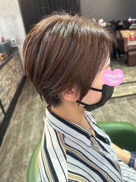 ソーヤ(SAWYER) 襟足スッキリ！×ハンサムショート♪